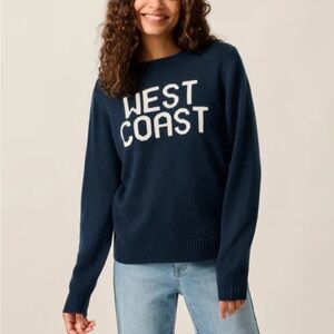 Johnnie-O West Coast Navy Sweater. Size M. New with tags.